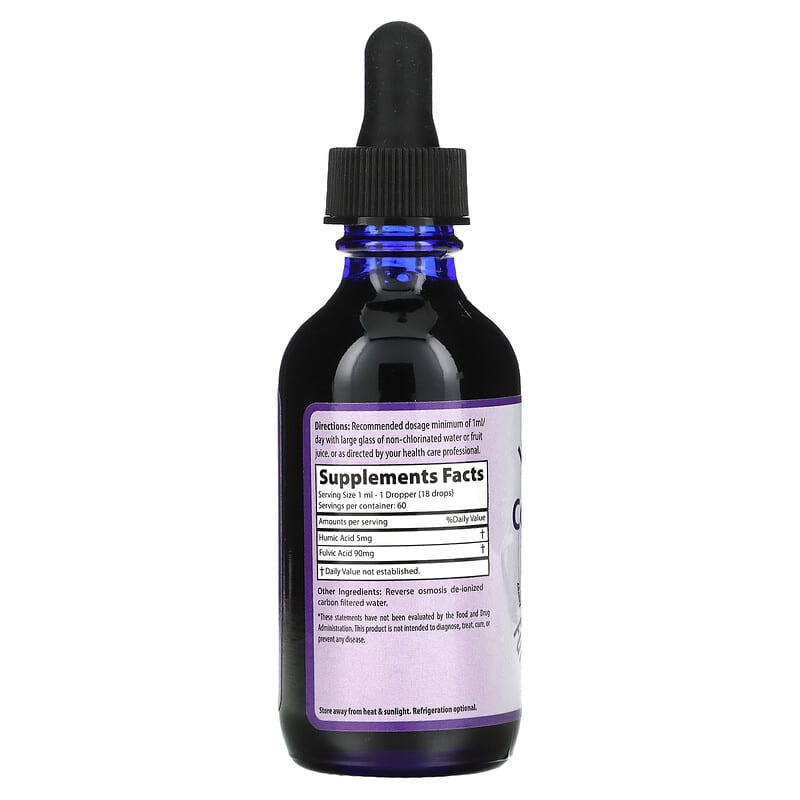 Morningstar Minerals, Inner Vitality, Concentrate, Fulvic/Humic Minerals, 2 fl oz 819237009591