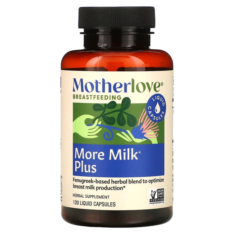 Motherlove, More Milk Plus, 120 Liquid Capsules 759160510026