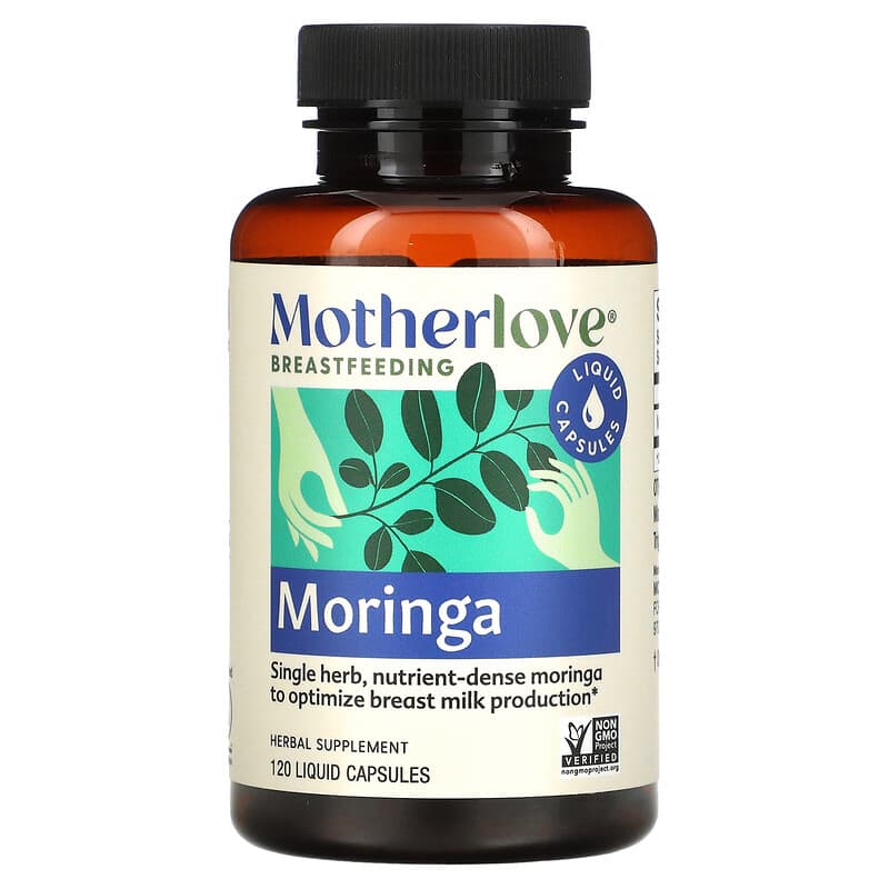 Motherlove, Moringa, 120 Liquid Capsules 759160650029