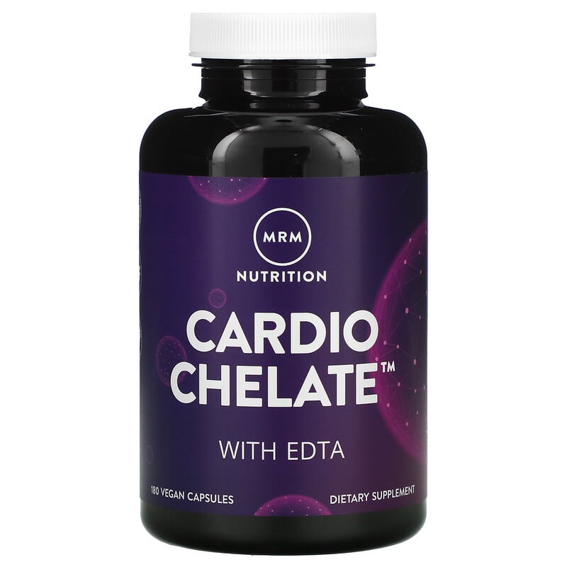 MRM Nutrition Cardio Chelate with EDTA 180 Vegan Capsules 609492310118