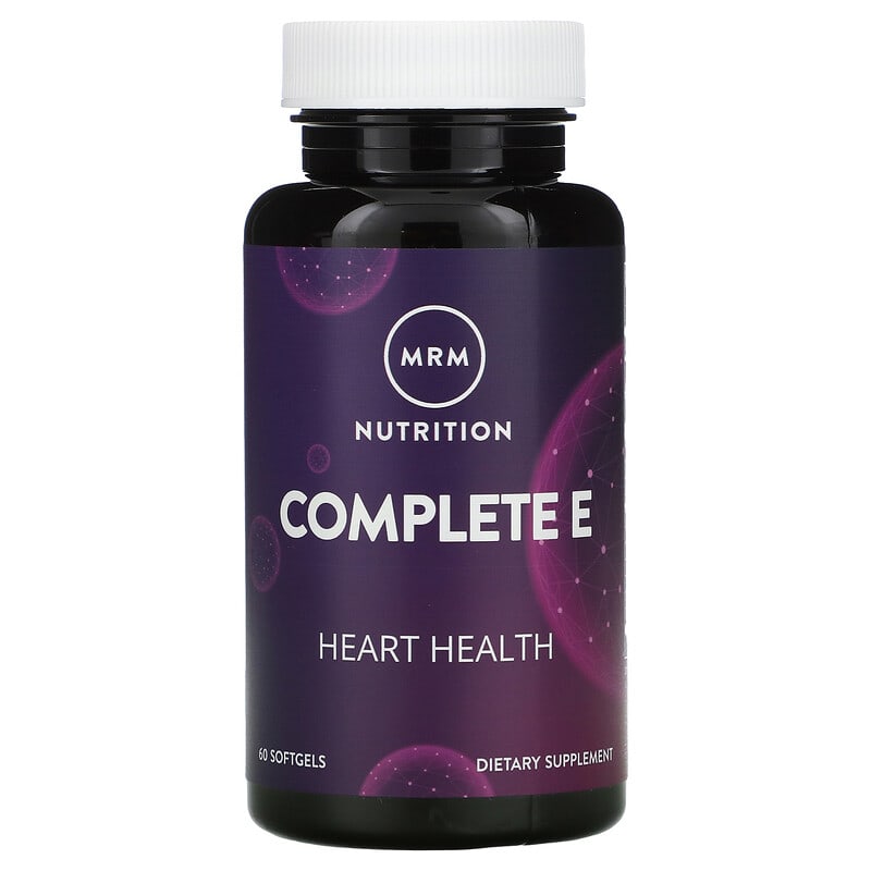 MRM Nutrition Complete E 60 Softgels 609492810076