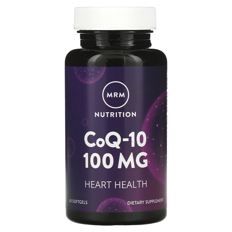 MRM Nutrition CoQ-10 100 mg 60 Softgels 609492550088