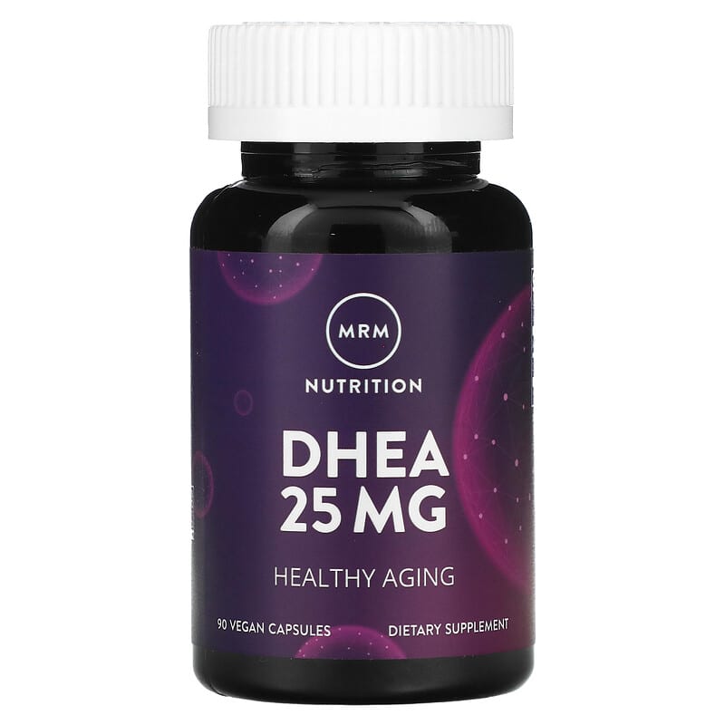 MRM Nutrition DHEA 25 mg 90 Vegan Capsules 609492410023
