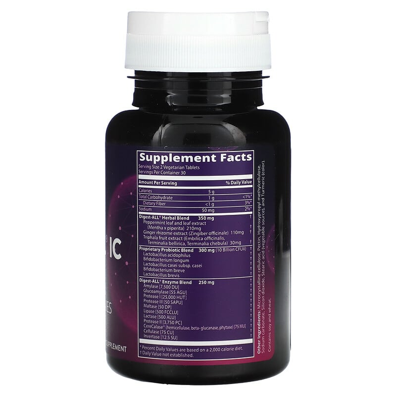 MRM Nutrition, Digest-All IC, 60 Vegetarian Tablets 609492310163