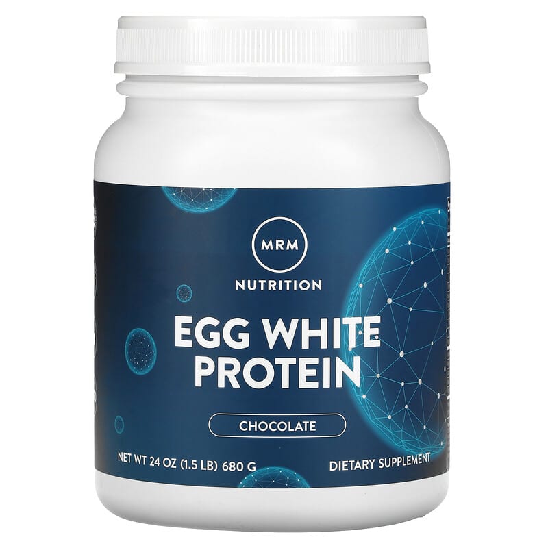 MRM Nutrition Egg White Protein Chocolate 1.5 lbs (680 g) 609492720757