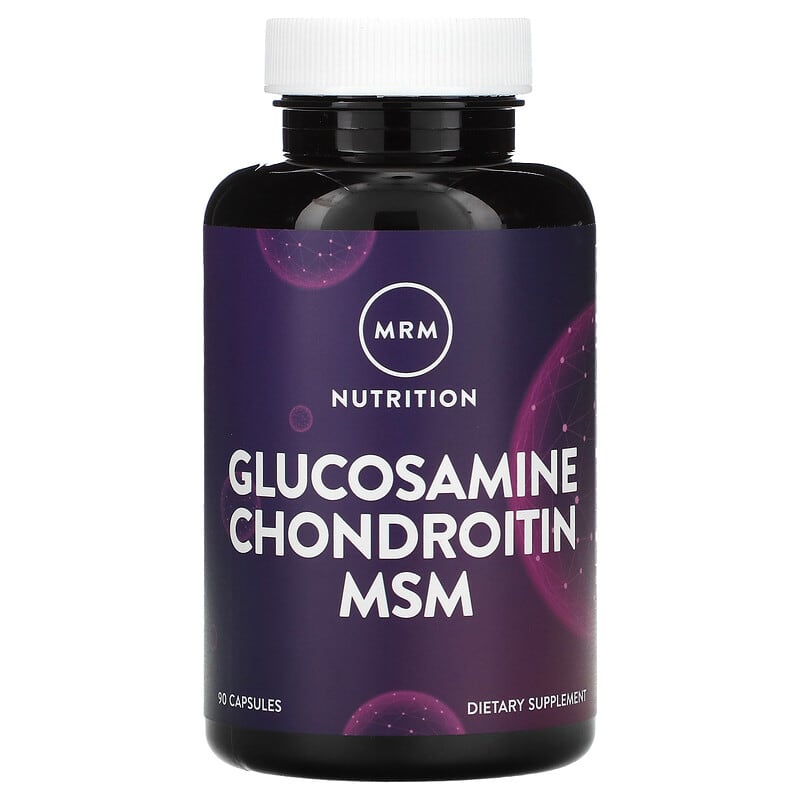 MRM Nutrition Glucosamine Chondroitin MSM 90 Capsules 609492211040