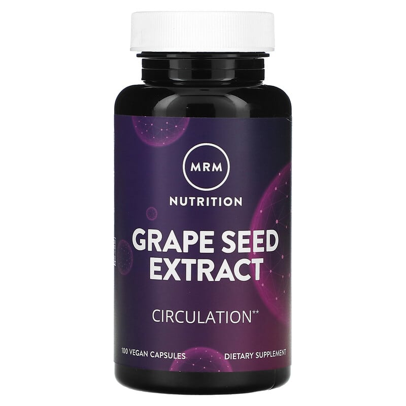 MRM Nutrition Grape Seed Extract 100 Vegan Capsules 609492580016