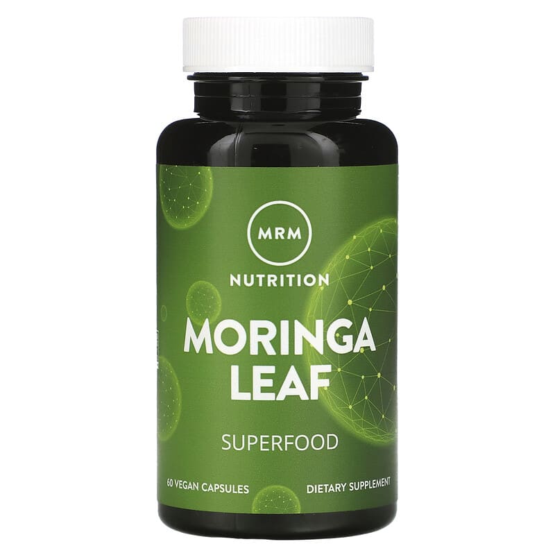 MRM Nutrition Moringa Leaf 60 Vegan Capsules 609492800206