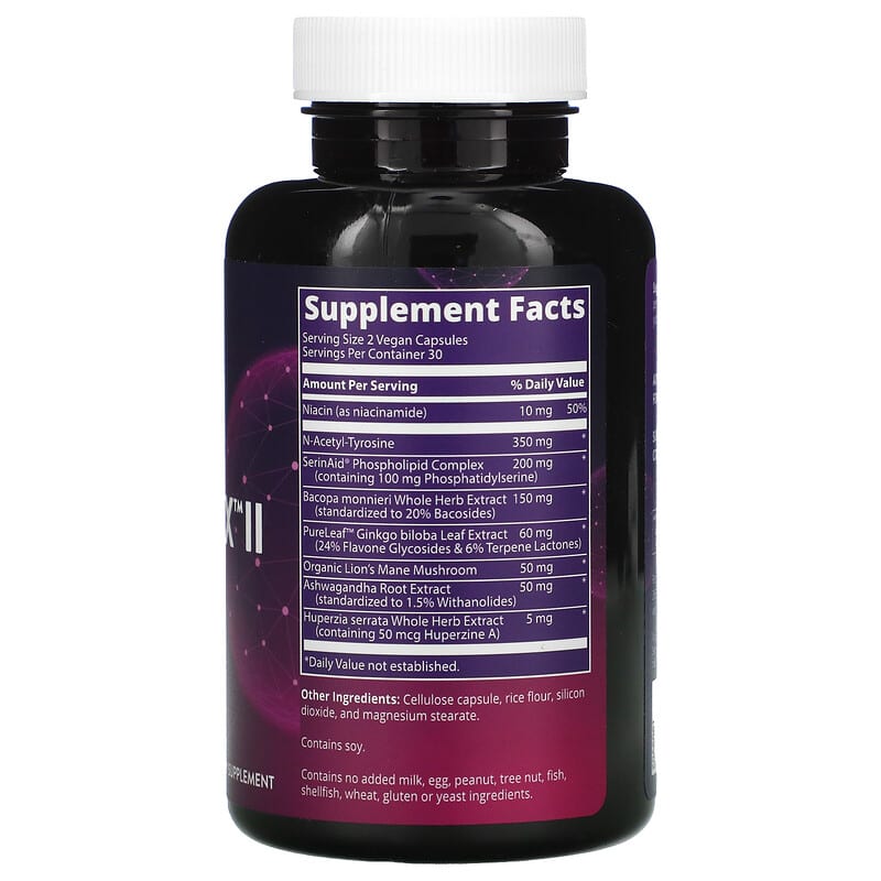 MRM Nutrition, Neuro-Max II, 60 Vegan Capsules 609492560025