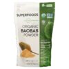 MRM Nutrition Organic Baobab Powder 8.5 oz (240 g) 609492800046