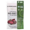 MRM Nutrition Organic Red Beet Powder 8.5 oz (240 g) 609492800022
