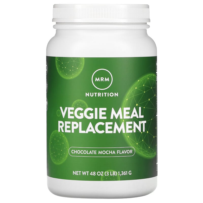 MRM Nutrition Veggie Meal Replacement Chocolate Mocha 3 lb (1,361 g) 609492720436