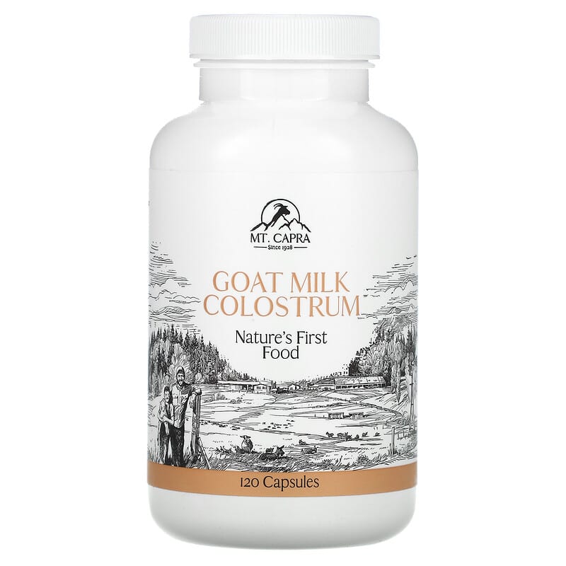 Mt. Capra Goat Milk Colostrum 120 Capsules 633924000056