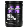 MuscleTech 100% Mass Gainer Vanilla Milkshake 5.15 lbs (2.33 kg) 631656713824
