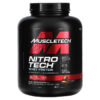 MuscleTech NitroTech Whey Peptides Milk Chocolate 4 lbs (1.81 kg) 631656703283