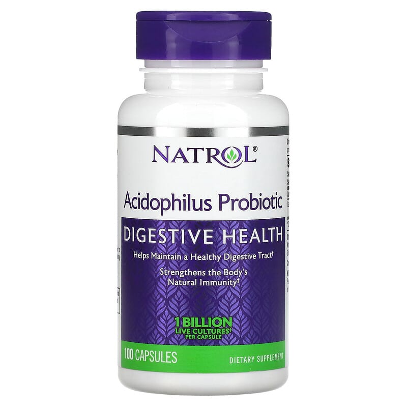 Natrol Acidophilus Probiotic 1 Billion 100 Capsules 47469009700