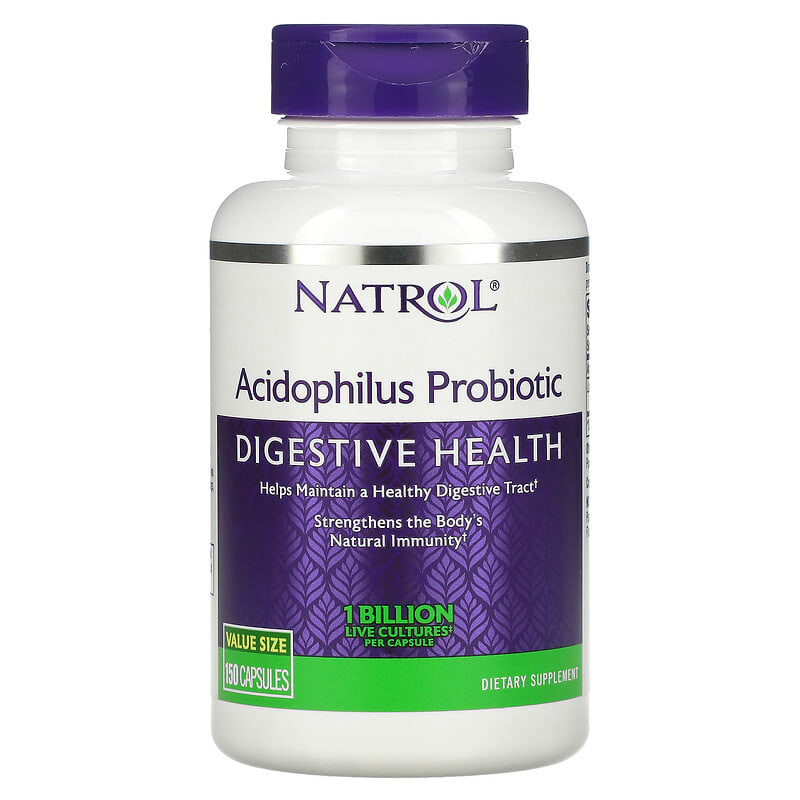Natrol Acidophilus Probiotic 1 Billion 150 Capsules 47469161088