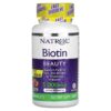 Natrol Biotin Fast Dissolve Extra Strength Strawberry 5,000 mcg 90 Tablets 47469063238