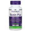 Natrol Biotin Plus Extra Strength 5,000 mcg 60 Tablets 47469071417