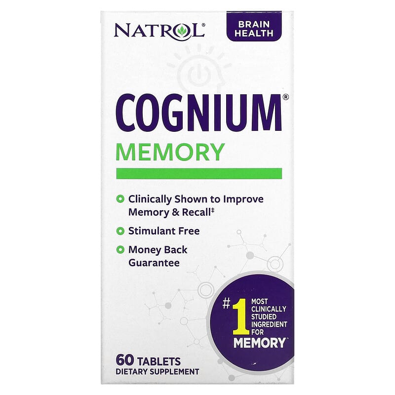 Natrol Cognium Memory 60 Tablets 47469072308