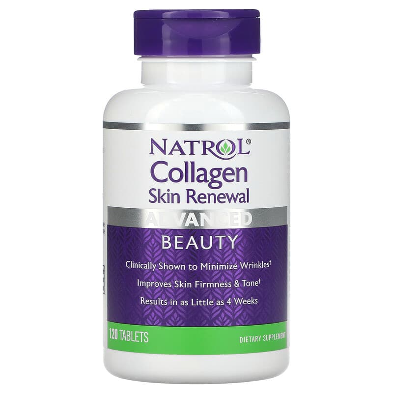 Natrol, Collagen Skin Renewal, 120 Tablets 47469073725