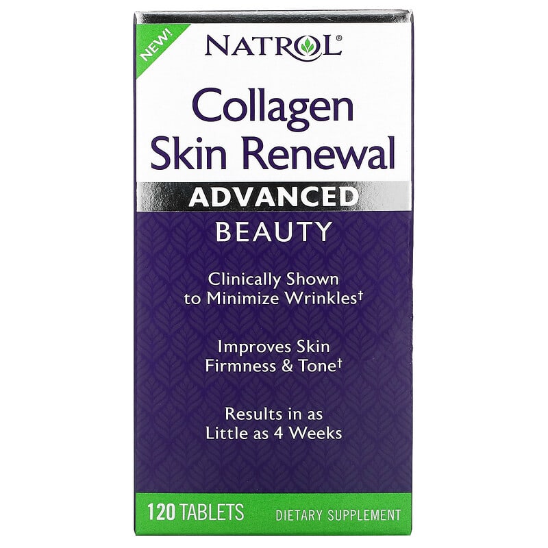 Natrol Collagen Skin Renewal 120 Tablets 47469073725