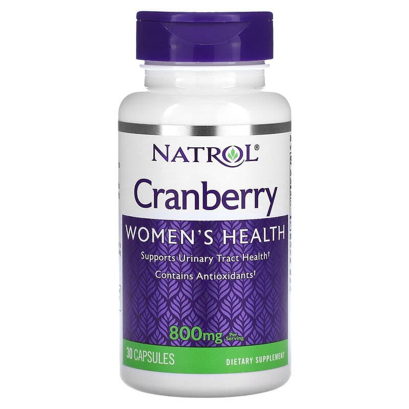 Natrol Cranberry 400 mg 30 Capsules 47469160333