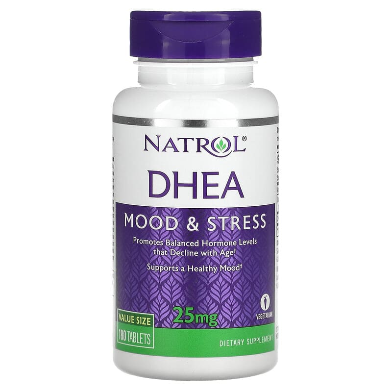 Natrol DHEA 25 mg 180 Tablets 47469161156