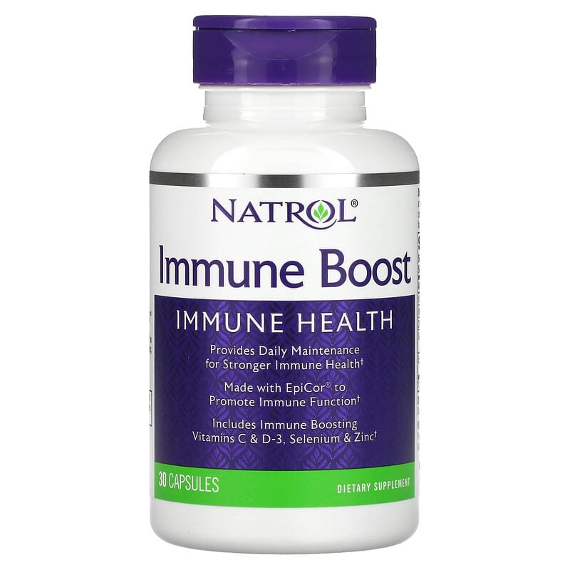 Natrol, Immune Boost, 30 Capsules 47469057442