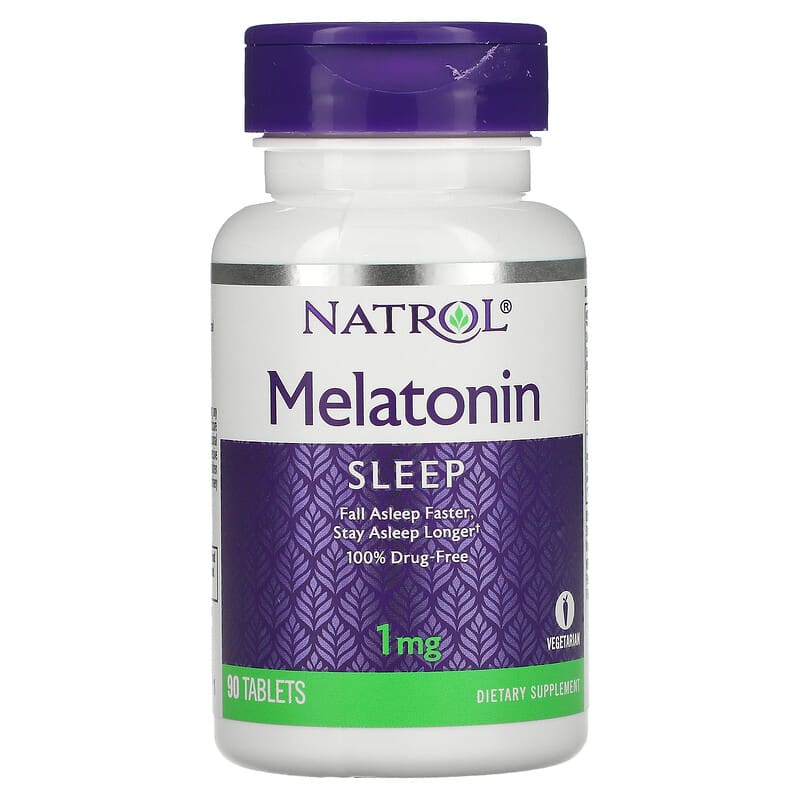 Natrol Melatonin 1 mg 90 Tablets 47469004651
