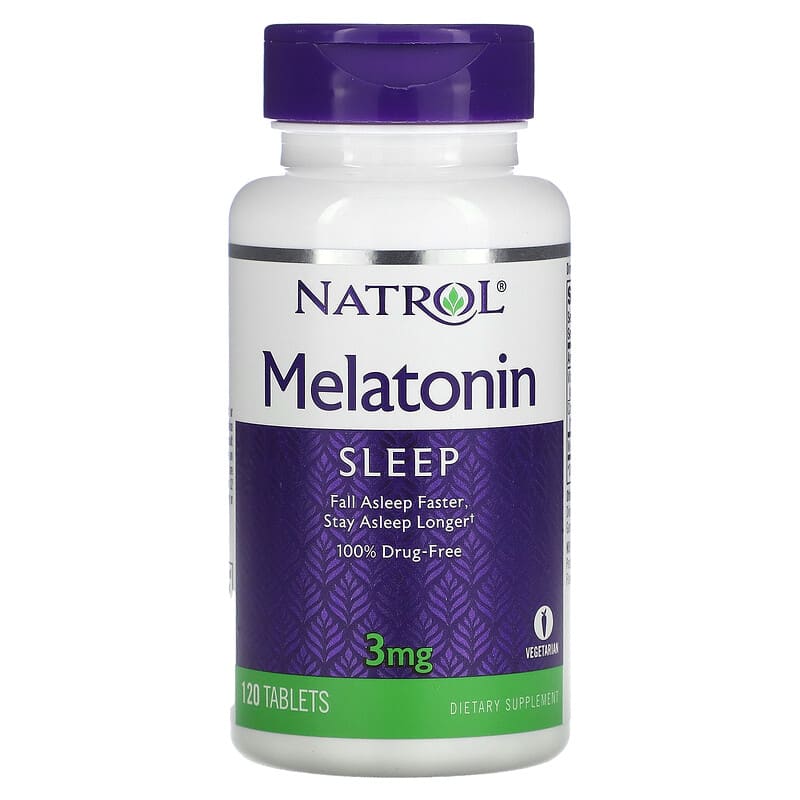 Natrol Melatonin 3 mg 120 Tablets 47469005115