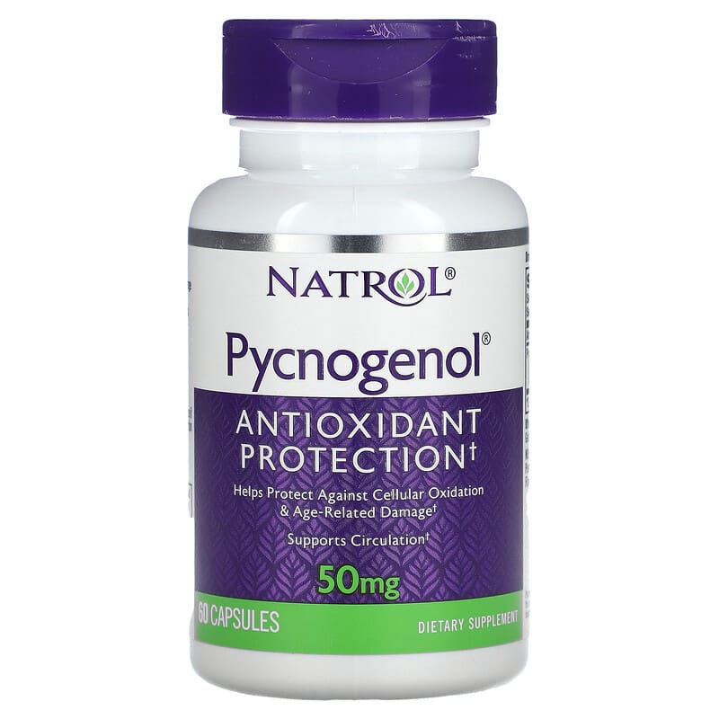 Natrol Pycnogenol 50 mg 60 Capsules 47469005139
