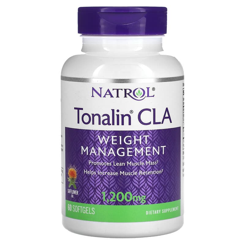 Natrol Tonalin CLA 1,200 mg 60 Softgels 47469008635