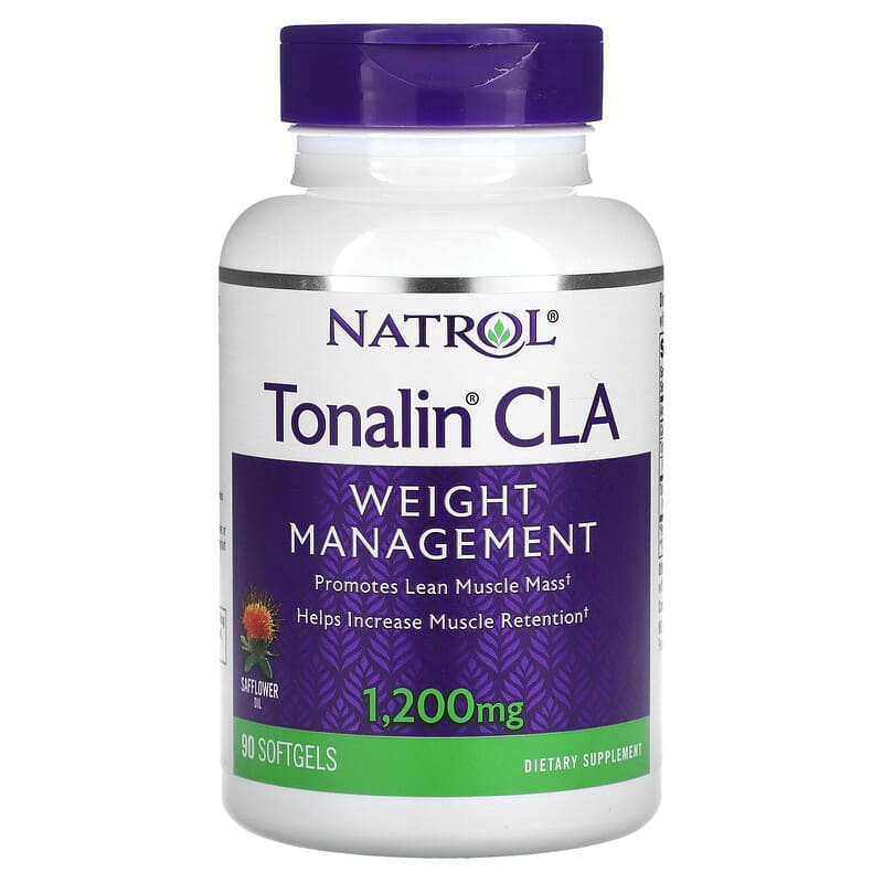 Natrol Tonalin CLA 1,200 mg 90 Softgels 47469008642
