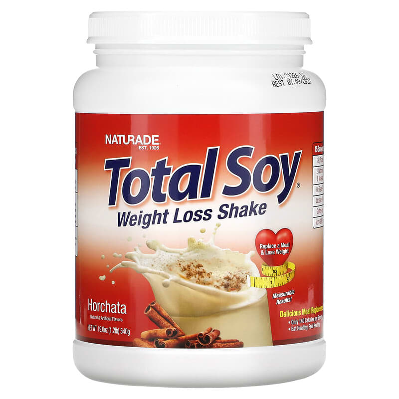 Naturade Total Soy Weight Loss Shake Horchata 1.2 lbs (540 g) 79911023248