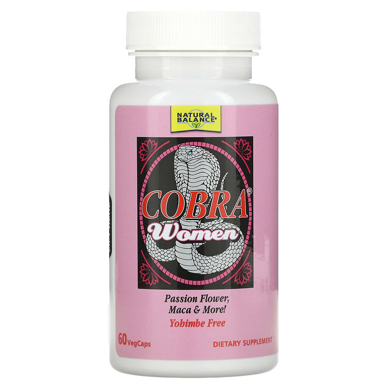 Natural Balance, Cobra Women, 60 VegCaps 47868519701