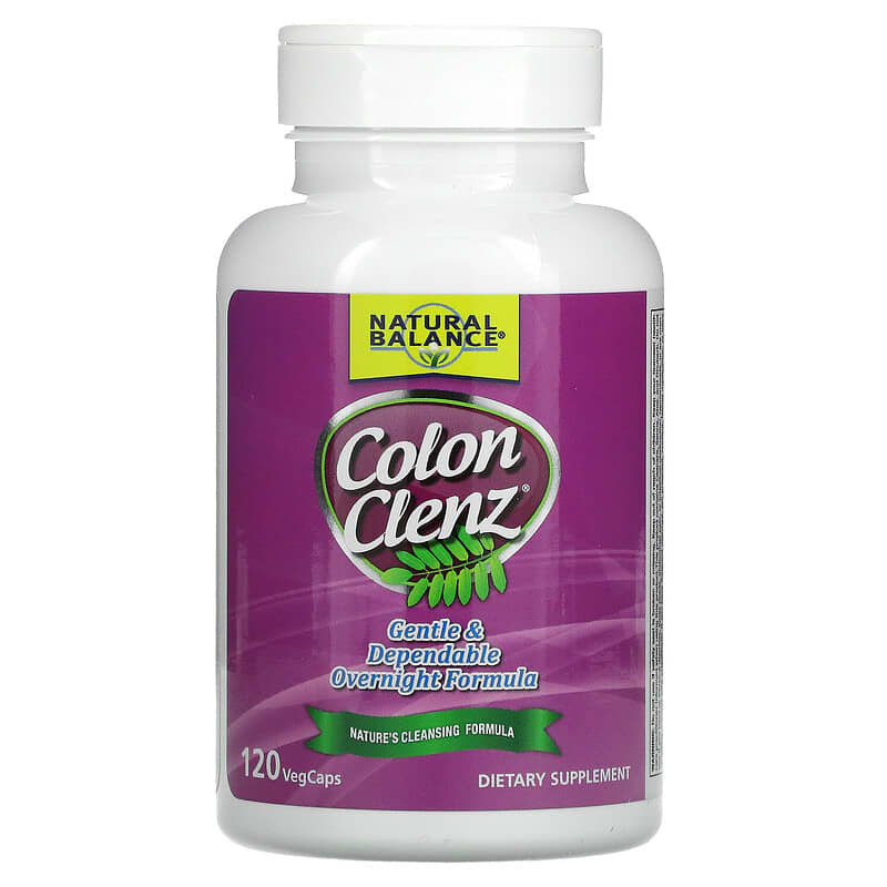 Natural Balance, Colon Clenz, 120 VegCaps 47868421202