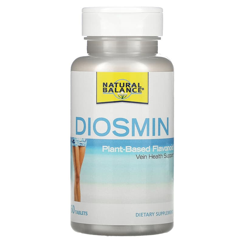 Natural Balance, Diosmin, Vein Health Support, 60 Tablets 47868129030
