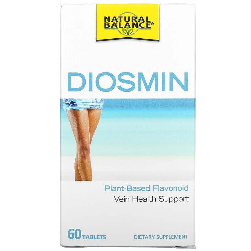 Natural Balance Diosmin Vein Health Support 60 Tablets 47868129030