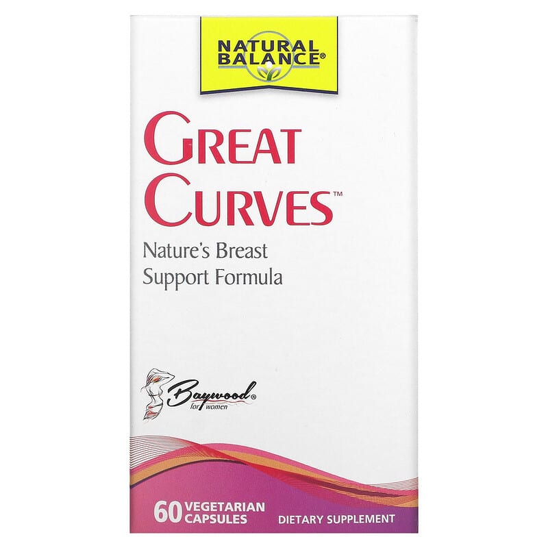 Natural Balance Great Curves 60 Vegetarian Capsules 47868844063