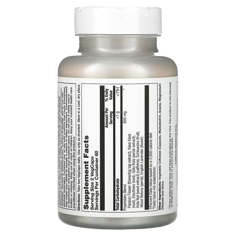 Natural Balance, Happy Camper, Mood, 120 Vegcaps 47868281202