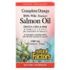 Natural Factors 100% Wild Alaskan Salmon Oil 1300 mg 180 Enteripure Softgels 68958022666