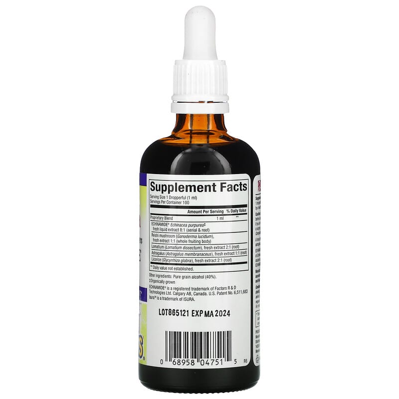 Natural Factors, Anti-V Formula, with Clinically Proven Echinamide, 3.4 fl oz (100 ml) 68958047515