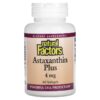 Natural Factors Astaxanthin Plus 4 mg 60 Softgels 68958010137
