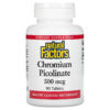 Natural Factors Chromium Picolinate 500 mcg 90 Tablets 68958016375