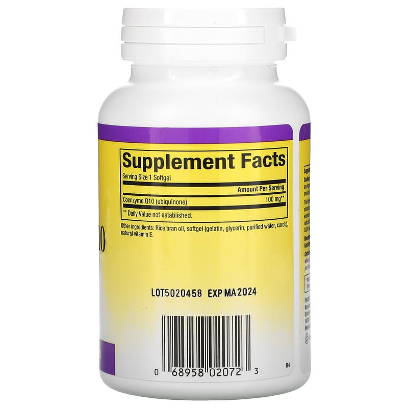 Natural Factors, Coenzyme Q10, 100 mg, 120 Softgels 68958020723