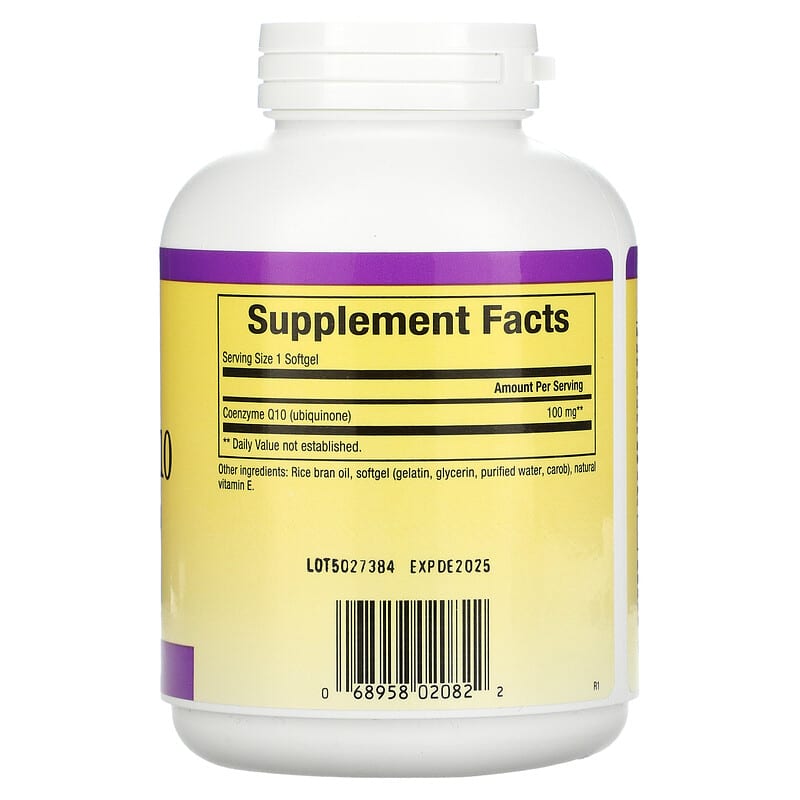 Natural Factors, Coenzyme Q10, 100 mg, 240 Softgels 68958020822