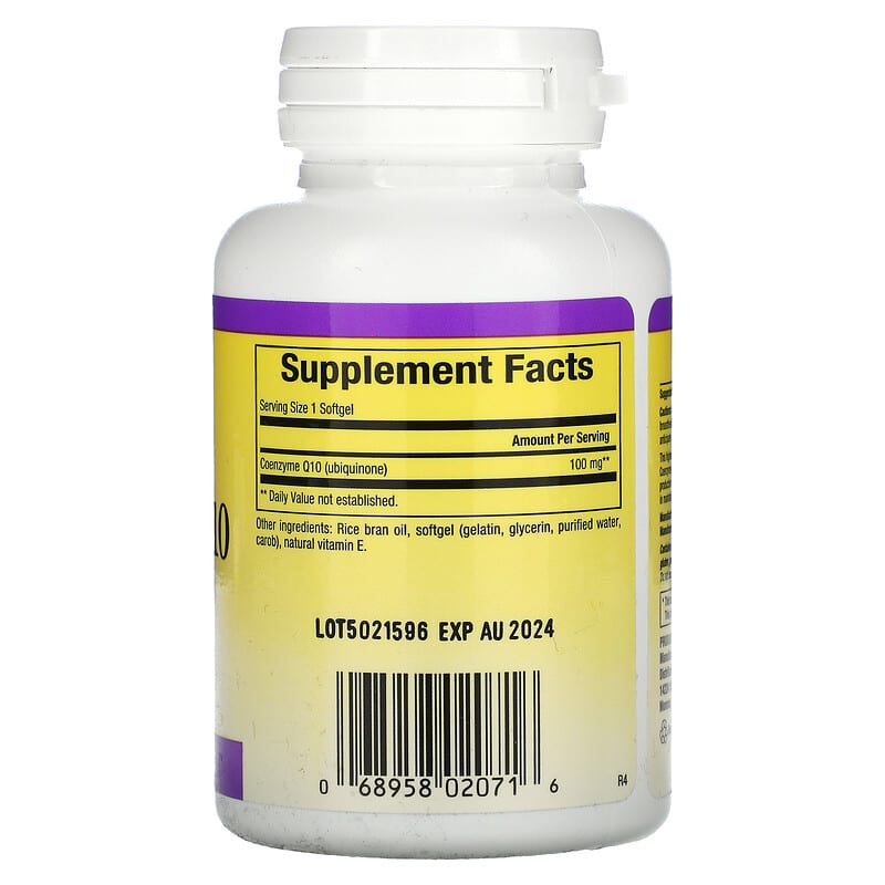 Natural Factors, Coenzyme Q10, 100 mg, 60 Softgels 68958020716