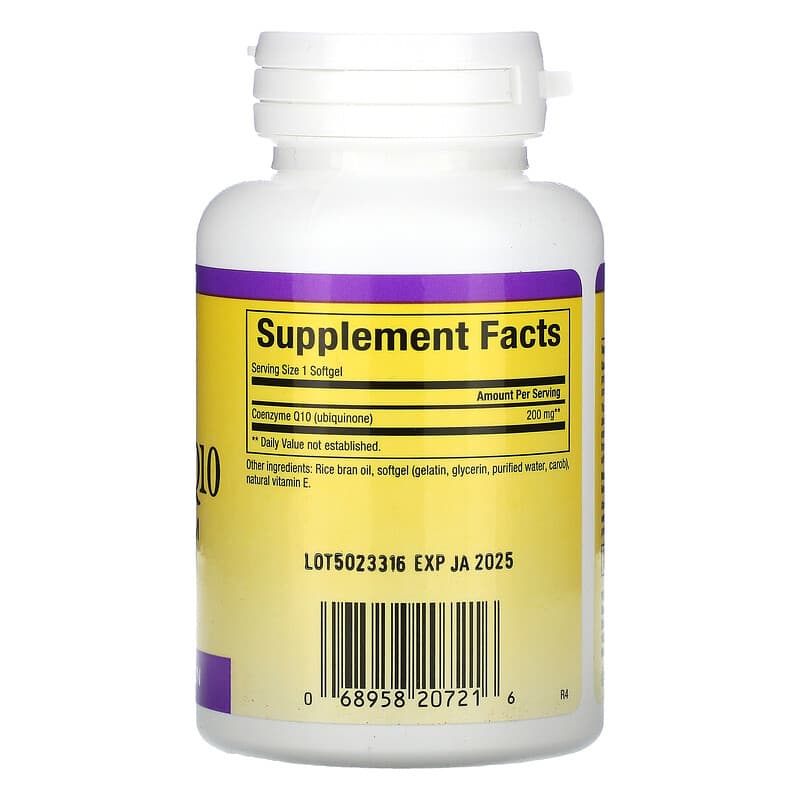 Natural Factors, Coenzyme Q10, 200 mg, 30 Softgels 68958207216