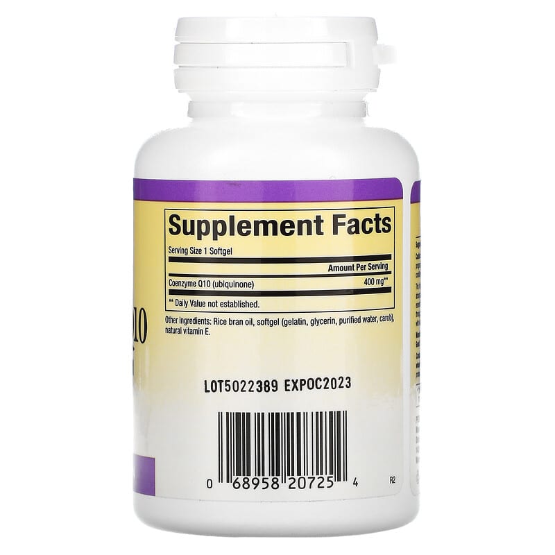 Natural Factors, Coenzyme Q10, 400 mg, 60 Softgels 68958207254